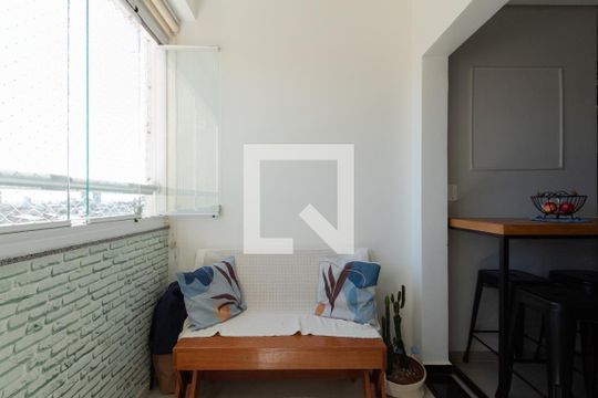 Varanda sala / Área de Serviço de apartamento para alugar com 2 quartos, 55m² em Vila Jardini, Sorocaba