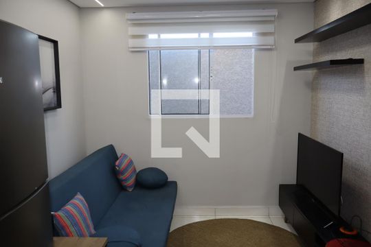 Sala de apartamento à venda com 1 quarto, 32m² em Chácara Belenzinho, São Paulo