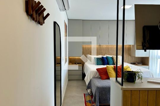 Studio de apartamento para alugar com 1 quarto, 40m² em Saco Grande, Florianópolis