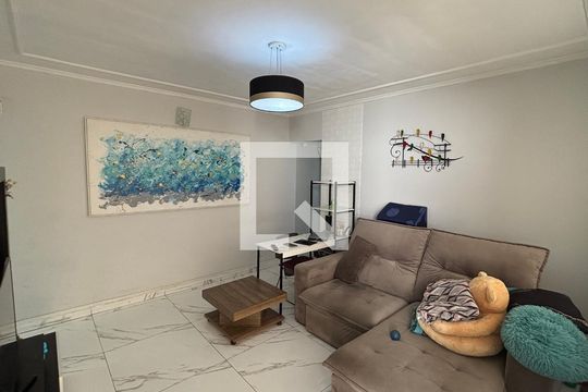 Sala de casa à venda com 2 quartos, 195m² em Jardim das Maravilhas, Santo André