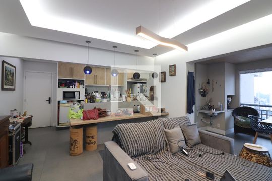 Sala  de apartamento à venda com 3 quartos, 118m² em Baeta Neves, São Bernardo do Campo