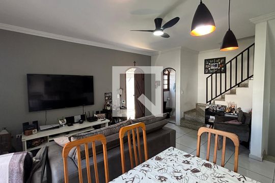 Sala - Sala de Jantar de casa à venda com 2 quartos, 119m² em Vila Guiomar, Santo André