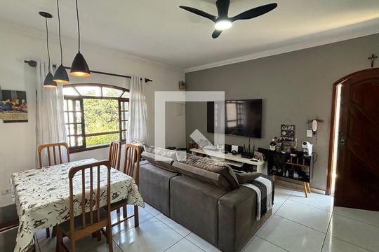 Sala - Sala de Jantar de casa à venda com 2 quartos, 119m² em Vila Guiomar, Santo André