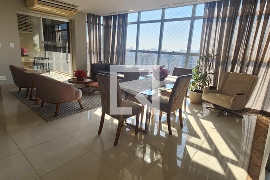 Sala de apartamento à venda com 4 quartos, 320m² em Luxemburgo, Belo Horizonte