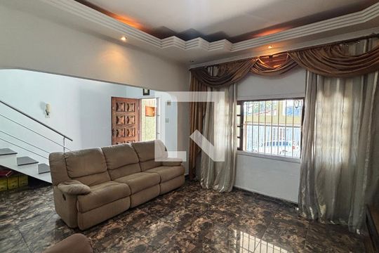 Sala - Sala de Jantar de casa à venda com 3 quartos, 220m² em Vila América, Santo André