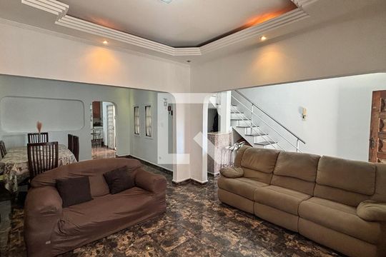Sala - Sala de Jantar de casa à venda com 3 quartos, 220m² em Vila América, Santo André