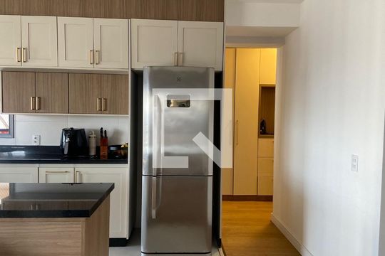 Sala - Cozinha de apartamento para alugar com 3 quartos, 125m² em Centro, Osasco