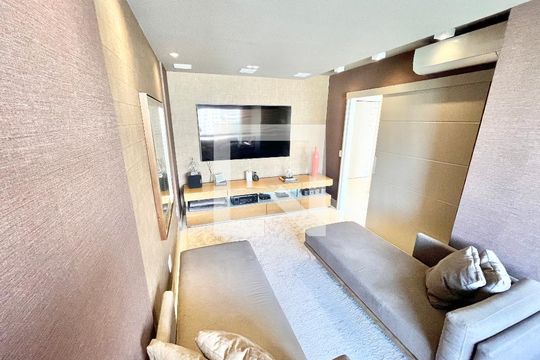 Sala de TV de apartamento à venda com 3 quartos, 195m² em Santana, São Paulo