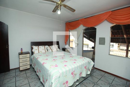 Suíte de casa para alugar com 3 quartos, 250m² em Vila Palmares, Santo André