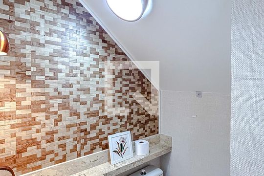 Lavabo de casa de condomínio à venda com 2 quartos, 83m² em Quarta Parada, São Paulo