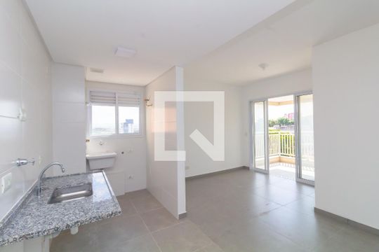 Sala/Cozinha de apartamento à venda com 2 quartos, 50m² em Vila Jacuí, São Paulo