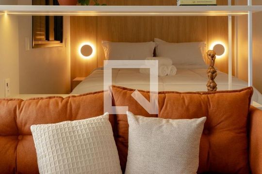 Sala de kitnet/studio para alugar com 1 quarto, 33m² em Jardim Esplanada, São José dos Campos