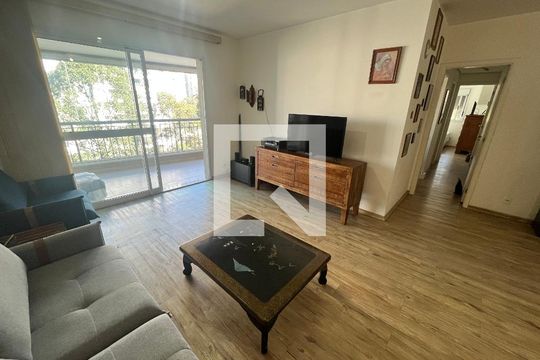 Sala de TV de apartamento para alugar com 4 quartos, 170m² em Vila Andrade, São Paulo