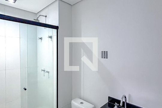 Banheiro da Suíte de apartamento para alugar com 2 quartos, 54m² em Vila Mafra, São Paulo
