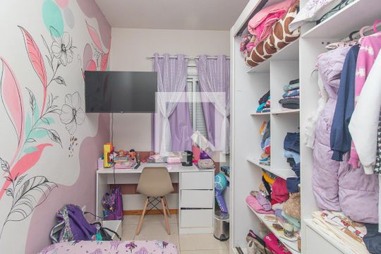 Quarto 2 de casa de condomínio à venda com 2 quartos, 43m² em Hípica, Porto Alegre