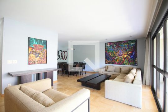 Sala  de apartamento à venda com 3 quartos, 194m² em Real Parque, São Paulo
