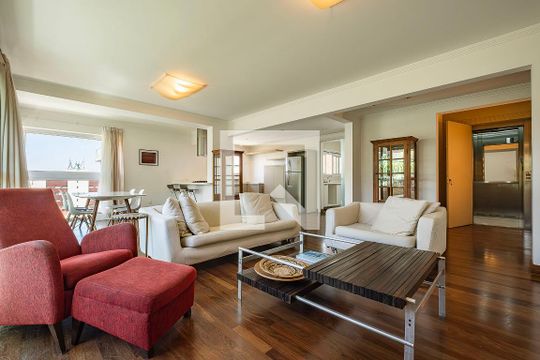 Sala/Cozinha de apartamento à venda com 2 quartos, 128m² em Pinheiros, São Paulo