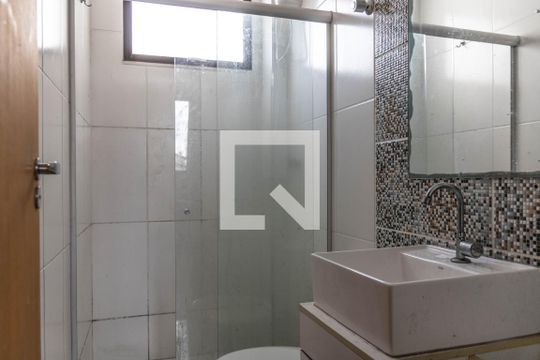 Banheiro da Suíte de apartamento à venda com 2 quartos, 108m² em Padre Eustáquio, Belo Horizonte