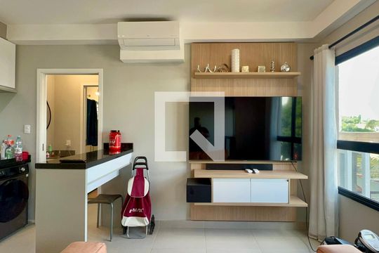 Sala de apartamento à venda com 1 quarto, 35m² em Pinheiros, São Paulo