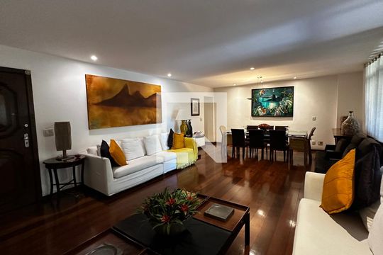 Sala de apartamento à venda com 3 quartos, 208m² em Recreio dos Bandeirantes, Rio de Janeiro