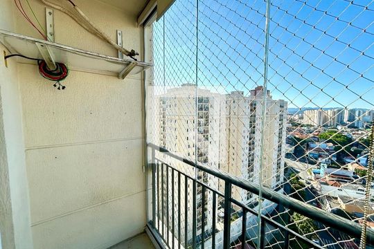 Varanda da Sala de apartamento à venda com 2 quartos, 70m² em Vila Moreira, Guarulhos