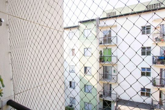 Varanda da Sala de apartamento para alugar com 2 quartos, 53m² em Casa Grande, Diadema