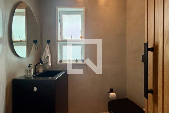 Lavabo  de casa de condomínio à venda com 4 quartos, 397m² em Brooklin, São Paulo