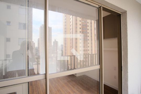 Varanda de kitnet/studio à venda com 1 quarto, 29m² em Tatuapé, São Paulo