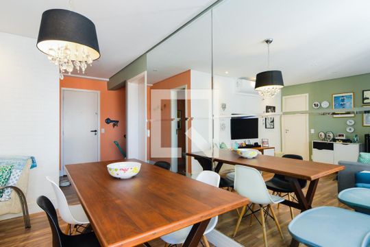 Sala de apartamento à venda com 4 quartos, 114m² em Vila Santo Antonio, Guarulhos
