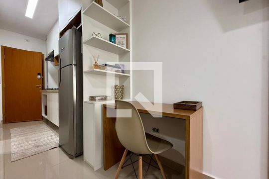 Quarto  de kitnet/studio à venda com 1 quarto, 24m² em Santo Amaro, São Paulo
