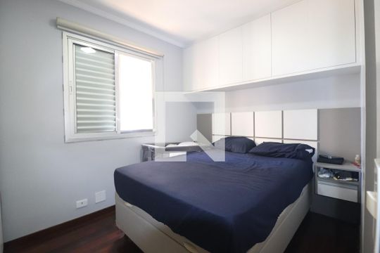Quarto 1 suíte de apartamento para alugar com 3 quartos, 67m² em Vila Homero Thon, Santo André