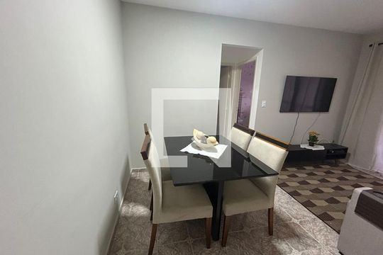 Sala de apartamento à venda com 2 quartos, 54m² em Vila Francisco Matarazzo, Santo André