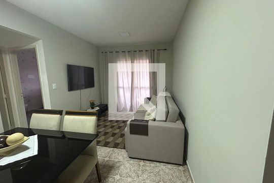 Sala de apartamento à venda com 2 quartos, 54m² em Vila Francisco Matarazzo, Santo André