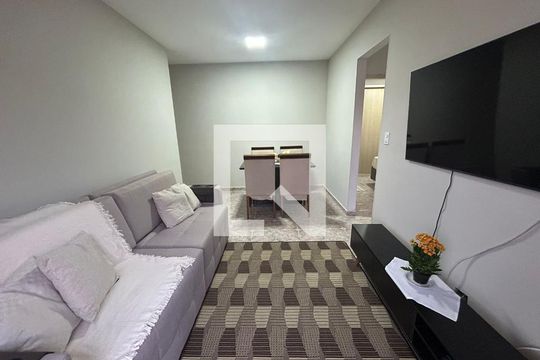Sala de apartamento à venda com 2 quartos, 54m² em Vila Francisco Matarazzo, Santo André