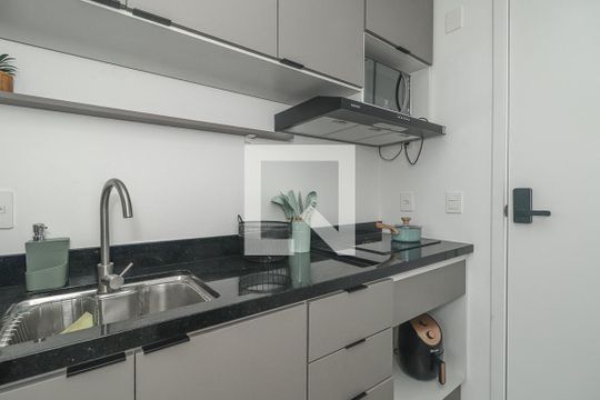 Sala / Quarto / Cozinha de kitnet/studio à venda com 0 quarto, 27m² em Boa Vista, Porto Alegre
