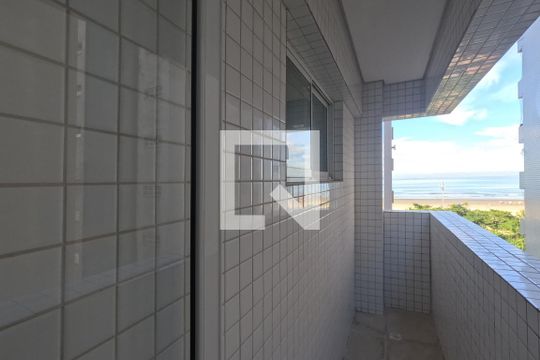 Varanda da Sala de apartamento para alugar com 3 quartos, 82m² em José Menino, Santos