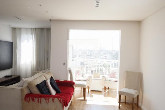 Sala  de apartamento para alugar com 2 quartos, 66m² em Vila Guilherme, São Paulo
