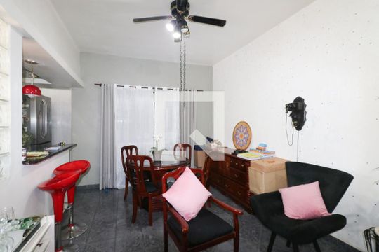 Sala de casa para alugar com 2 quartos, 280m² em Santo Antônio, São Caetano do Sul
