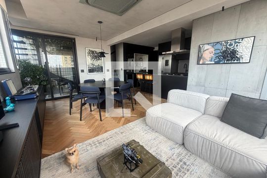 Sala de apartamento à venda com 3 quartos, 130m² em Vila Olímpia, São Paulo