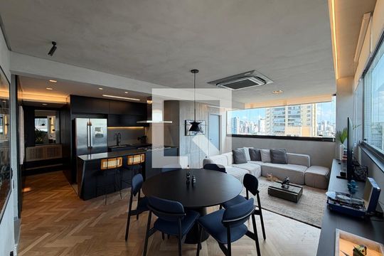 Sala de apartamento à venda com 3 quartos, 130m² em Vila Olímpia, São Paulo