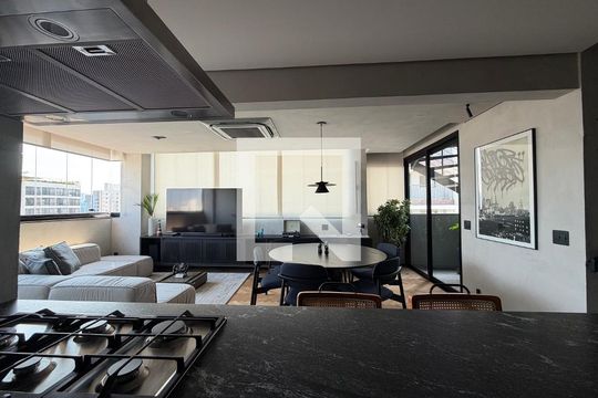 Sala de apartamento à venda com 3 quartos, 130m² em Vila Olímpia, São Paulo