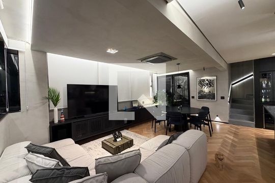 Sala de apartamento à venda com 3 quartos, 130m² em Vila Olímpia, São Paulo