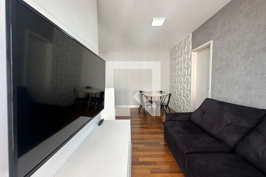 Sala de apartamento à venda com 1 quarto, 50m² em Melville Empresarial Ii, Barueri