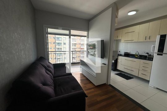 Sala de apartamento à venda com 1 quarto, 50m² em Melville Empresarial Ii, Barueri