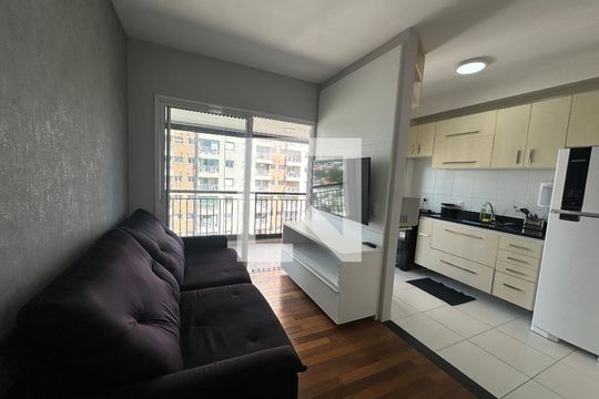 Sala de apartamento à venda com 1 quarto, 50m² em Melville Empresarial Ii, Barueri