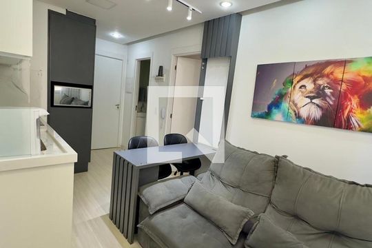 Sala de apartamento para alugar com 1 quarto, 24m² em Vila Santa Catarina, São Paulo