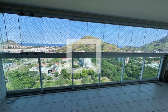 Varanda de apartamento para alugar com 4 quartos, 198m² em Recreio dos Bandeirantes, Rio de Janeiro