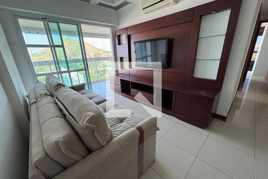 Sala de apartamento para alugar com 4 quartos, 198m² em Recreio dos Bandeirantes, Rio de Janeiro