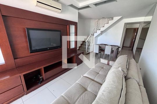 Sala de apartamento para alugar com 4 quartos, 198m² em Recreio dos Bandeirantes, Rio de Janeiro