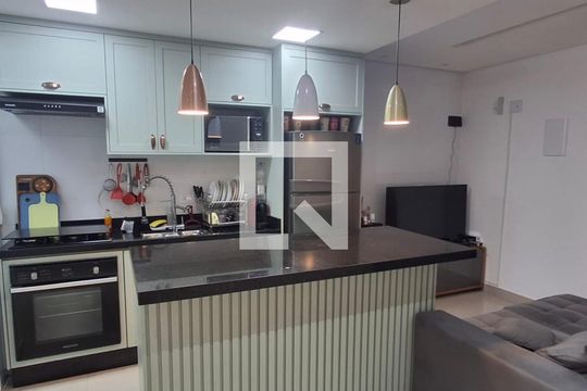 Cozinha de apartamento à venda com 2 quartos, 42m² em Cidade Patriarca, São Paulo